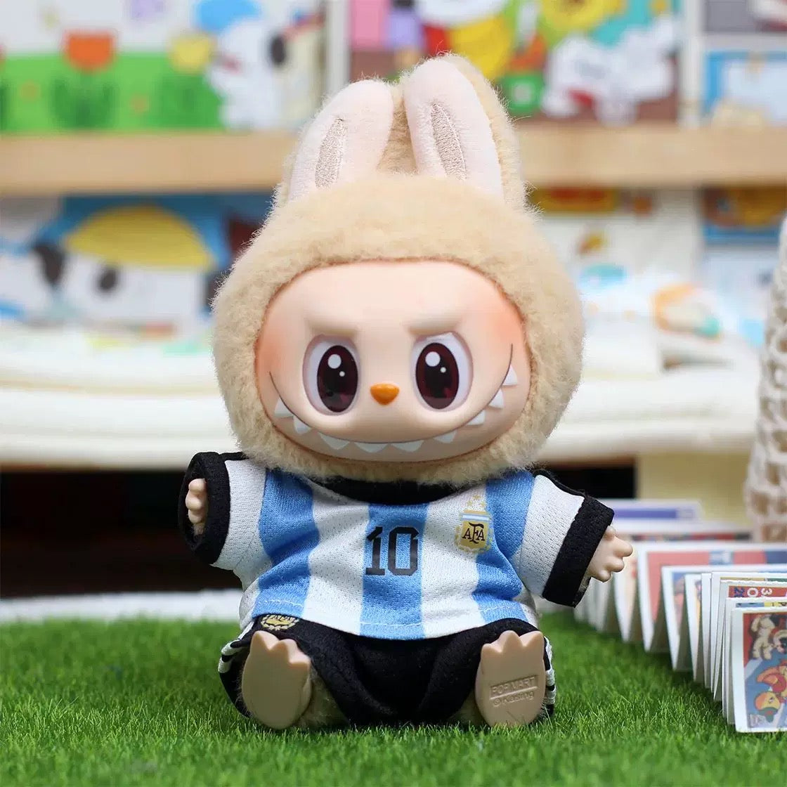 Labubu Soccer Outfit Compatible with Labubu Dolls