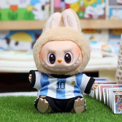 Labubu Soccer Outfit Compatible with Labubu Dolls