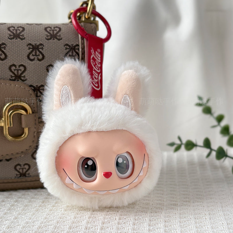 Labubu Plush Keychain Labubu Toy Mini Soft Doll