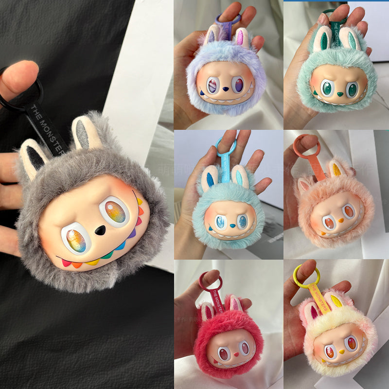Labubu Plush Keychain Labubu Toy Mini Soft Doll