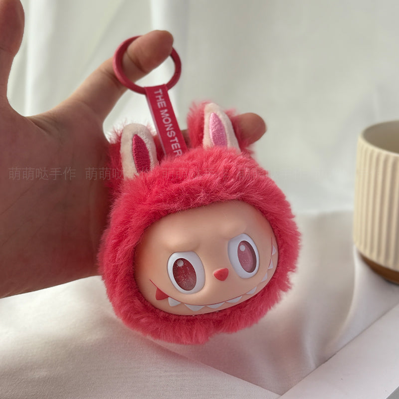 Labubu Plush Keychain Labubu Toy Mini Soft Doll
