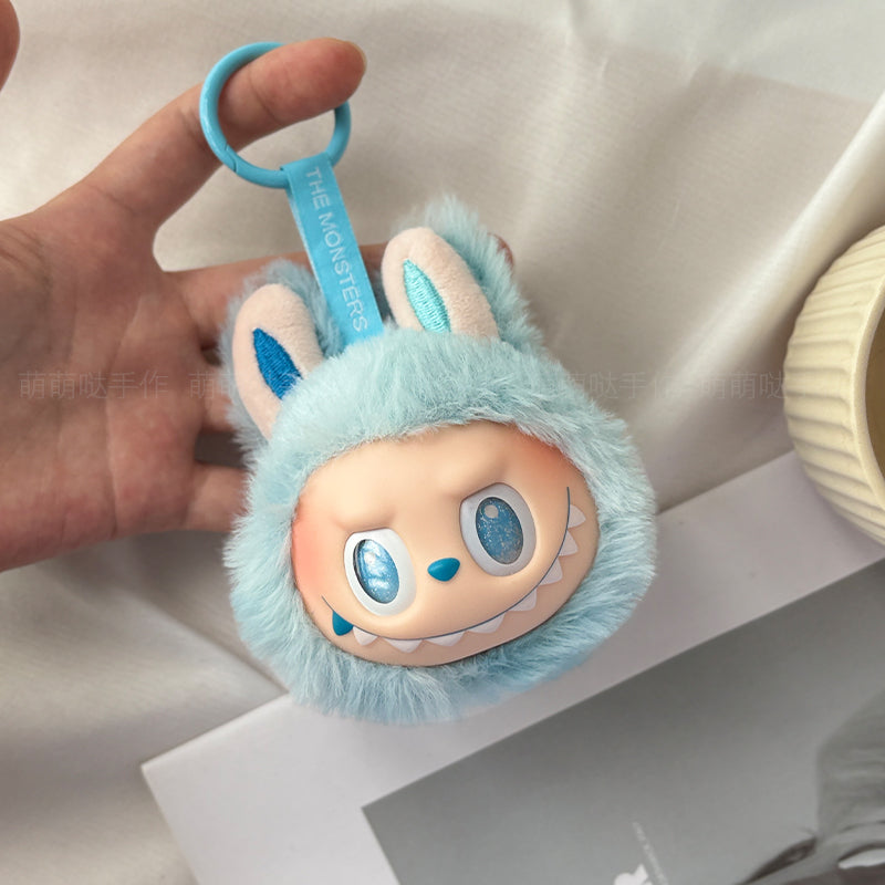 Labubu Plush Keychain Labubu Toy Mini Soft Doll