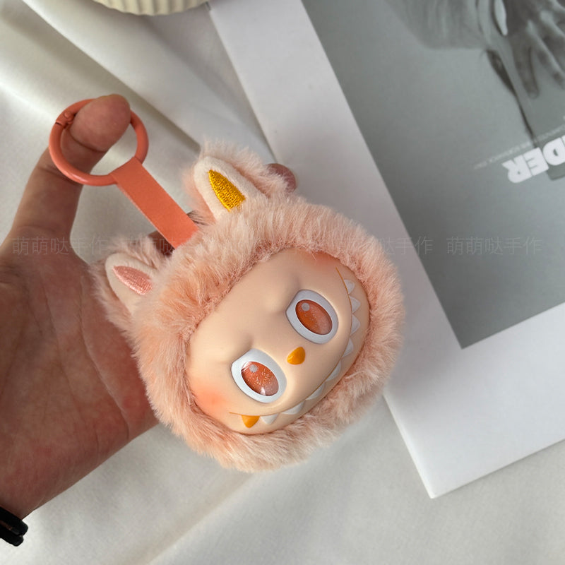 Labubu Plush Keychain Labubu Toy Mini Soft Doll